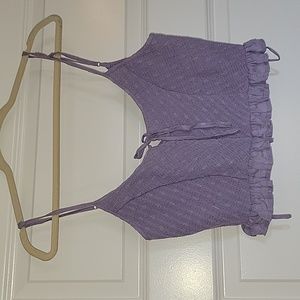 NWT Urban outfitters lilac top size Large.Style bundle with blazer.